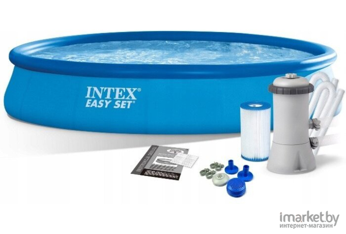 Надувной бассейн Intex Easy Set 28142NP 396x84