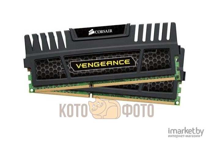 Оперативная память Corsair Vengeance 2x4GB DDR3 PC3-12800 KIT (CMZ8GX3M2A1600C9)