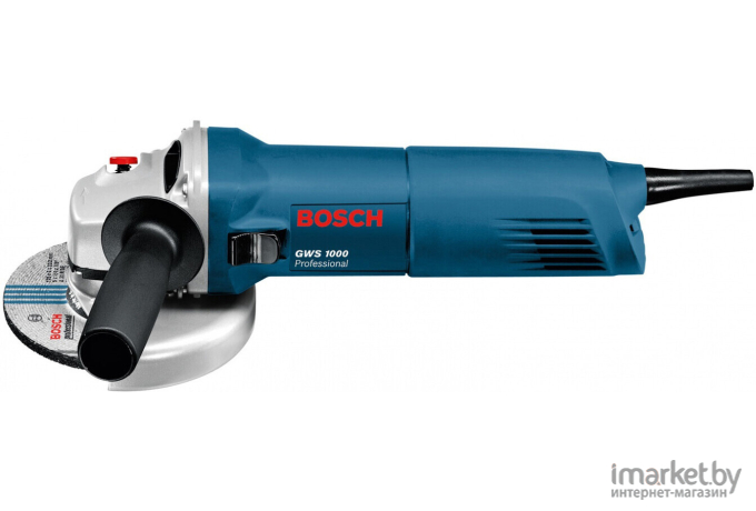 Профессиональная угловая шлифмашина Bosch GWS 1000 Professional (0.601.828.800)
