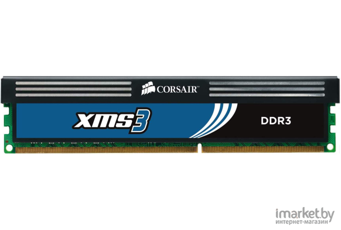 Оперативная память Corsair XMS3 4GB DDR3 PC3-12800 (CMX4GX3M1A1600C9)