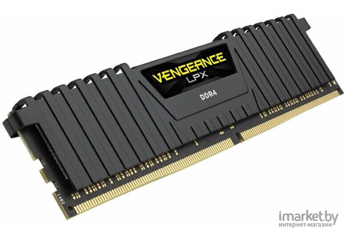 Оперативная память Corsair Vengeance LPX Black 2x8GB DDR4 PC4-21300 [CMK16GX4M2A2666C16]