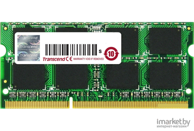 Оперативная память Transcend JetRam 4GB DDR3 SO-DIMM PC3-12800 (TS512MSK64V6N)