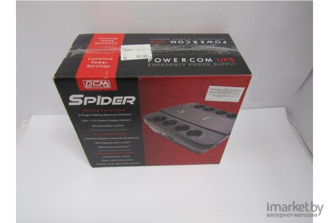 Источник бесперебойного питания Powercom Spider SPD-650N