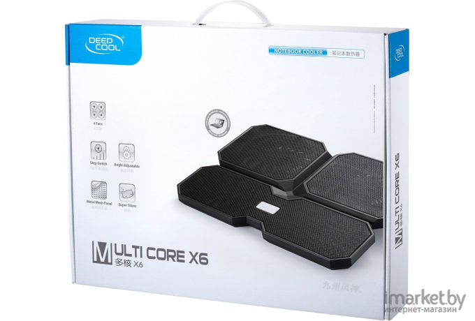 Подставка для ноутбука DeepCool Multi Core X6