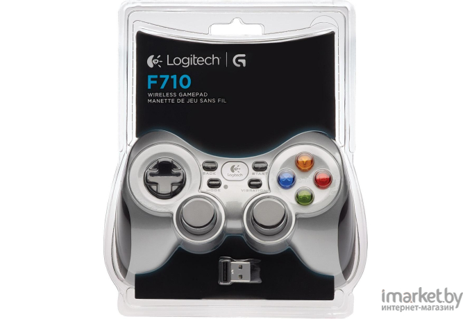 Геймпад Logitech Wireless Gamepad F710 (940-000145)