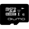 Карта памяти QUMO microSDHC (UHS-1) 16GB (QM16GMICSDHC10U1)
