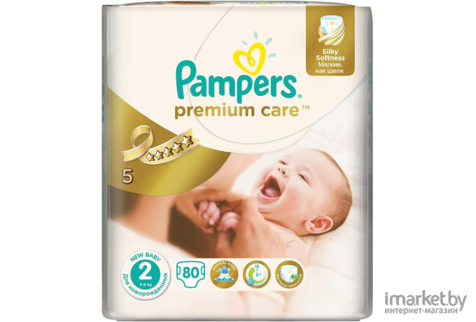 Подгузники Pampers Premium Care 2 Mini (80 шт)