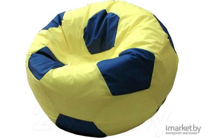 Кресло-мешок Flagman Мяч Стандарт М1.1-20 желтый/синий