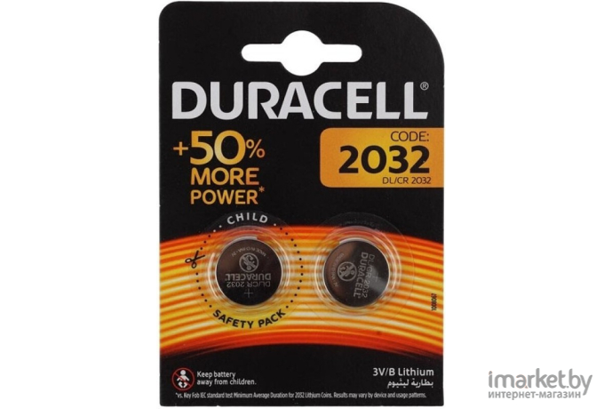 Батарейки DURACELL 2032