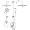 Душевая система Deante Alpinia NAC 09LP