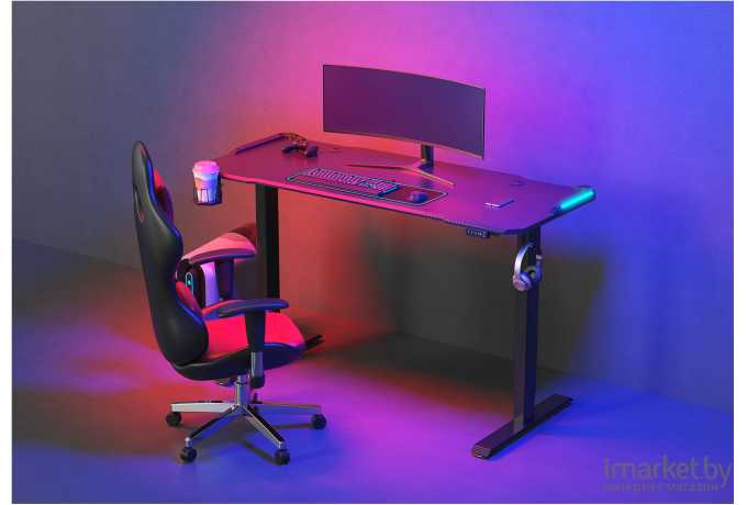 Стол для компьютера CACTUS CS-EDL-GBK черный