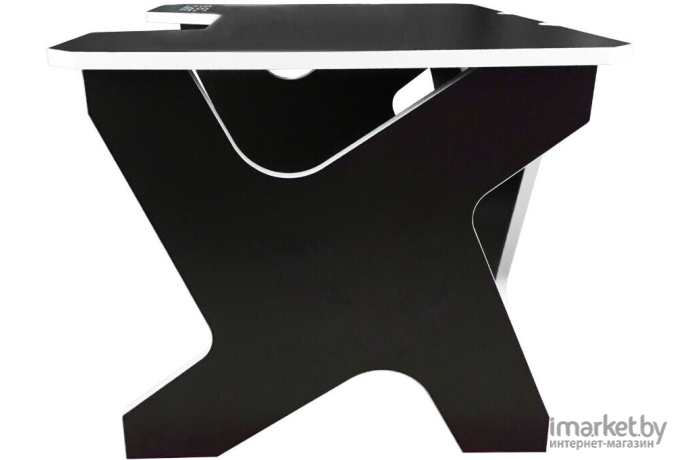 Компьютерный стол Generic Comfort Gamer MINI/DS/NW черный/белый
